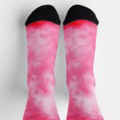 Pink Storm Cloud Socken (Oben)