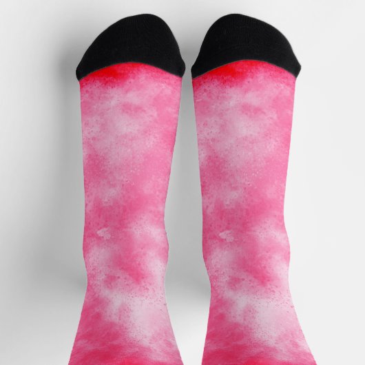 Pink Storm Cloud Socken (Oben)
