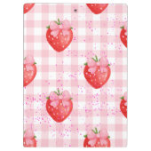 PINK STRAWBERRIES KLEMMBRETT (Rückseite)