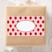 Pink Strawberry Labels (Insitu)