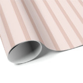 Pink Streifen Geburtstag Geschenkpapier (Rolleneckpunkt)