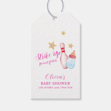 Pink Strike Up Some Fun Bowling Sport Baby Shower 