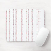 Pink String dot mouse pad Mousepad (Mit Mouse)
