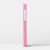 Pink Strip Handy Case (Rückseite / Links)