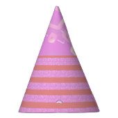 Pink Strip Party Hut Partyhütchen (Rechts)
