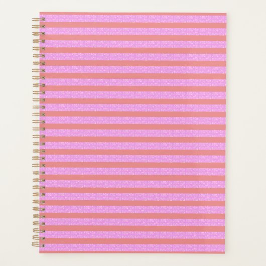 Pink Strip Planner Planer (Vorderseite)