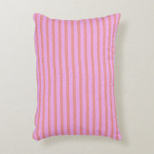 Pink Stripe Accent Pillow Dekokissen (Vorderseite(Vertikal))