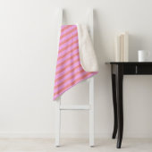 Pink Stripe Blanket Sherpadecke (Beispiel)