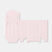 Pink Stripe Coastal Preppy Geschenkschachtel (Ungefaltet)