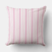 Pink Stripe Kinderzimmer Kissen (Vorderseite)