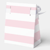 Pink Stripe Merci Beaucoup Geschenkschachtel (Rückseite)