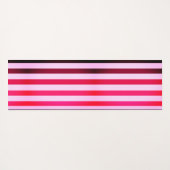 Pink Stripe Yoga Mat Yogamatte (Rückseite (Horizontal))