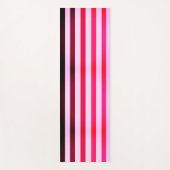 Pink Stripe Yoga Mat Yogamatte (Vorderseite)