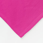 Pink Stripes Cheer Cheerleader Fleecedecke (Ecke)