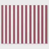 Pink Stripes Geburtstag Geschenkpapier (Flach)