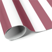 Pink Stripes Geburtstag Geschenkpapier (Rolleneckpunkt)