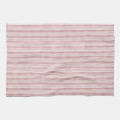 Pink Stripes Geschirrtuch (Horizontal)