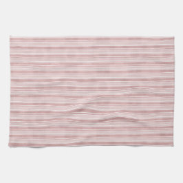 Pink Stripes Geschirrtuch