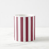 Pink Stripes Kaffeetasse (Mittel)