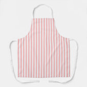 Pink Stripes Koch Baker Candy Maker Schürze (Vorderseite)