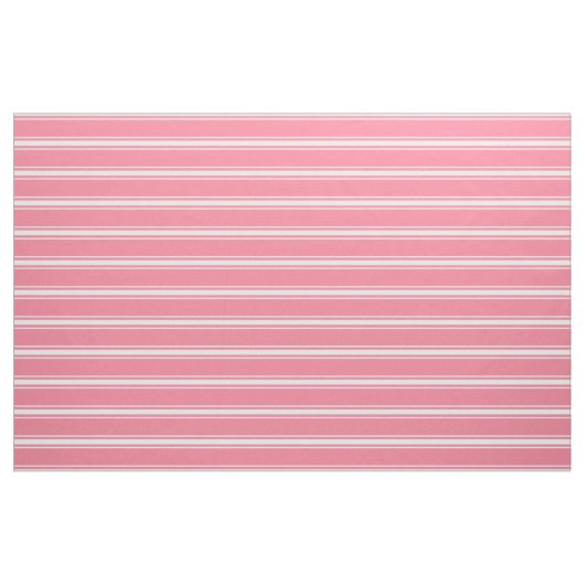 Pink Stripes, kundenspezifisch Stoff (Yard (91,4 cm))