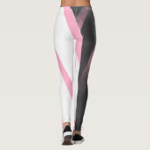 Pink Stripes Leggings (Rückseite)