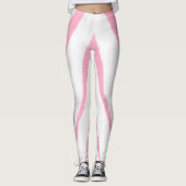 Pink Stripes Leggings (Vorderseite)