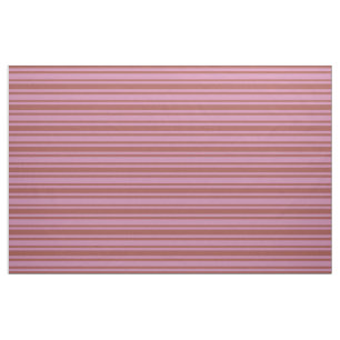 Pink Stripes Muster anpassbare Gewebe Stoff