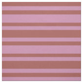 Pink Stripes Muster anpassbare Gewebe Stoff (Muster)