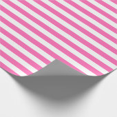 Pink Stripes Packpapier (Ecke)