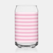 Pink Stripes Seamless Pattern Dosenglas (Rückseite)