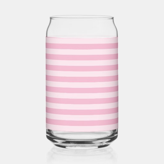Pink Stripes Seamless Pattern Dosenglas (Rechts)