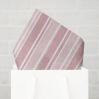 Pink Stripes Seidenpapier