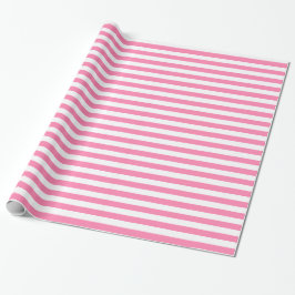 Pink Stripes Wrapper Geschenkpapier