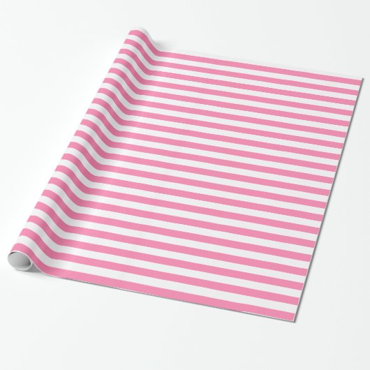 Pink Stripes Wrapper Geschenkpapier (Ungerollt)
