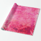 Pink Structures made in manual on a paper paintsba Geschenkpapier (Ungerollt)