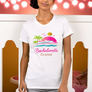 Pink Stylish Junggeselinnen-Abschied T - Shirt