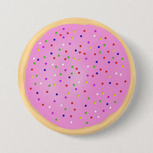 Pink Sugar Cookie Button