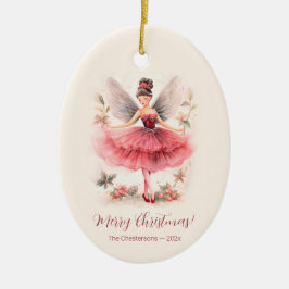 Pink Sugar Pum Fairy Vintage Weihnachtsschmuck