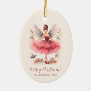 Pink Sugar Pum Fairy Vintage Weihnachtsschmuck