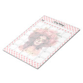 Pink Sugar Skull Weichtracker Notizblock (angewinkelt)