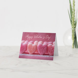 Pink Suger hört Valentins Gruß Feiertagskarte
