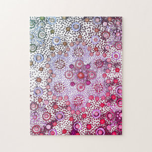 Pink summer berries puzzle