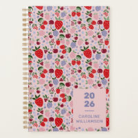 Pink Summer Frucht Berries Bridesmaid Personalisie