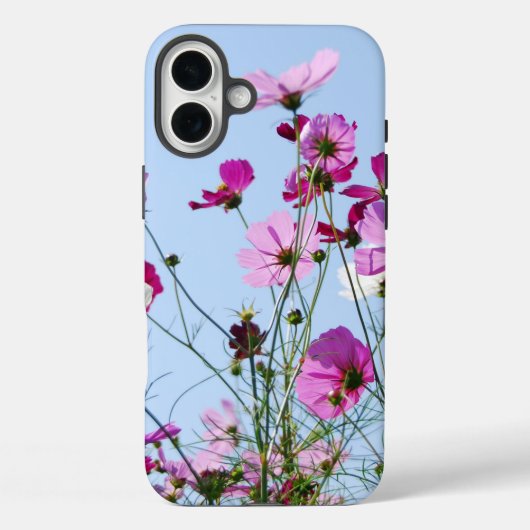 Pink Summer Meadow Foto Case-Mate iPhone Hülle (Rückseite)
