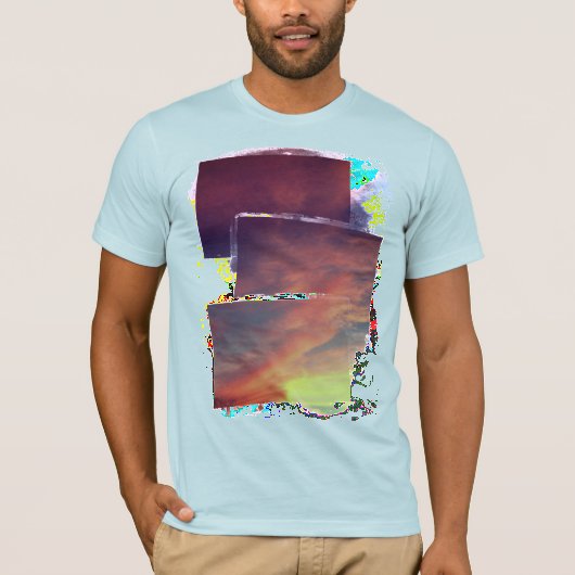 Pink Summer Sky T-Shirt (Vorderseite)