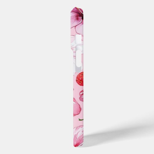 Pink Summer Vibes  Case-Mate iPhone Hülle (Rückseite / Links)