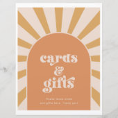 Pink Sun Cards und Geschenke-Zeichen (Vorderseite)