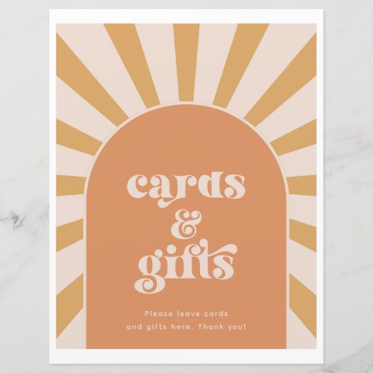 Pink Sun Cards und Geschenke-Zeichen (Vorderseite)