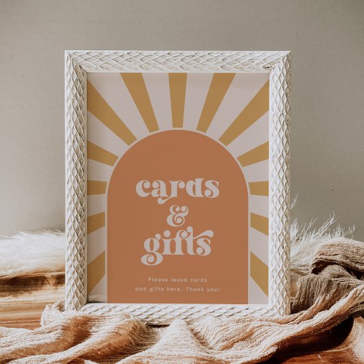 Pink Sun Cards und Geschenke-Zeichen